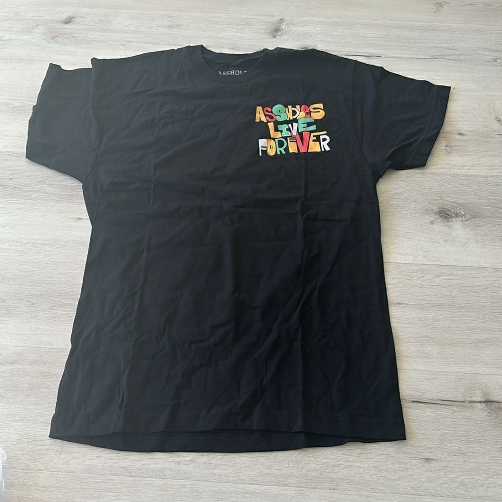 ALF (A$$holes Live Forever) Desert Tee Black L NWT IN PACKAGE